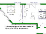 Wohnung 48 m² 1310 € zur Miete Ludwigsburger Str....