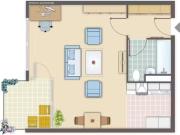 Wohnung kaufen Freiburg 1 Zi Wohnung mit Balkon in...