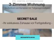 Wohnung kaufen Kempten 3 Zimmer Wohnung 1. Bezug im Zentrum.