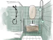 Wohnung Pempelfort, Tussmannstraße, hochwertig möbliert