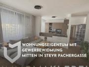 WOHNUNGSEIGENTUM MIT GEWERBEWIDMUNG MITTEN IN STEYR...