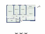 Wohnungsswap 3 Zimmer, 72 m² Bergfriedstraße, Kreuzberg,...