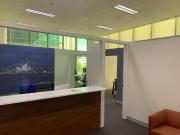 World Square partitioned office with parking. World Square partitioned office with parking.