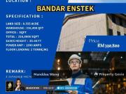 WTR/FACTORY/WAREHOUSE/216,400 SQFT/390,800/BANDAR...