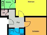 Wunderschöne Dachgeschoss Wohnung mit großem Balkon in...