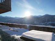 Wunderschönes Chalet aus altem Holz mit Panoramablick
