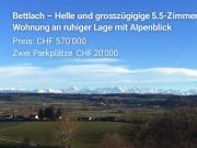 Wunderschönes Duplex mit atemberaubendem Blick auf die Alpen
