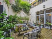 XIXème Buttes Chaumont Duplex de 82m² avec patio de 31m²...