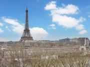 XVIème 87m² 6ème étage Balcon Plein soleil vue Tour Eiffel