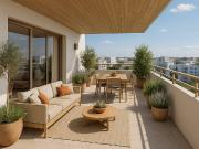 ZAC RESTANQUE MAGNFIQUE T4 DE 84M² DERNIER ETAGE + TERRASSE