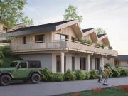 Zeitgenössische Chalets in der Siedlung Mollens – Les...