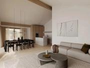 Zeitgenössische Chalets in der Siedlung Mollens – Les...