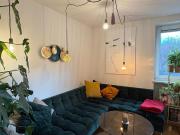 Zentrale 90m² 3.5 Zimmer Wohnung, offenes Wohnzimmer, Balkon