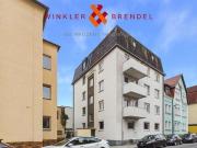 Zentrale 3 Zimmer Wohnung mit Innenhofbalkon und Garage...