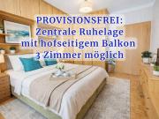 Provisionsfrei & zentrale Ruhelage: 3 Zimmer möglich...