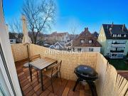 3 Zimmer Dachgeschosswohnung mit Gartenanteil in...