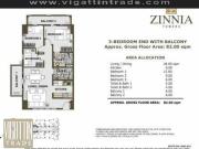 Zinnia Towers condominium in Munoz Quezon City near SM North