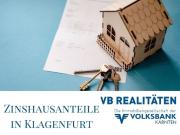 Zinshausanteile in repräsentativen Lagen in Klagenfurt...