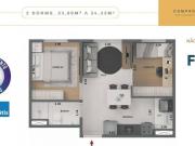 Zona Norte, Limão, Minha Casa Minha Vida, 2 Dormitorios,...