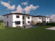 Zum Verkauf befindet sich eine moderne Doppelhaushälfte...