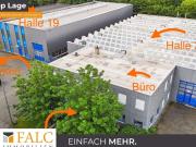 Zwei attraktive Gewerbehallen in Neuss – Solide... Zwei attraktive Gewerbehallen in Neuss – Solide...