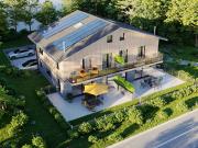 Zwillingsvillen in Choëx Verkauf auf Plan