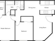 ZZ The One at 5959 2 Bedroom Apartment for Rent at 5959...